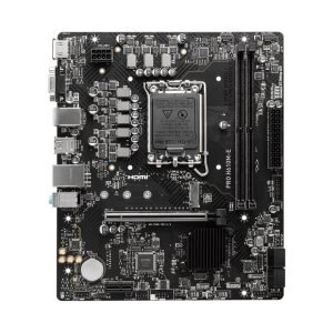 MSI PRO H610M-E DDR5 5600MHZ(OC) HDMI VGA M.2 mATX 1700P