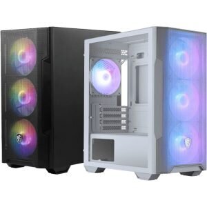 MSI MAG FORGE M100R 4X 120MM ARGB BEYAZ KASA