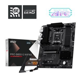 MSI PRO B850-S WIFI6E AMD B850 SOKET AM5 DDR5