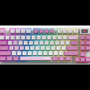 MSI FORGE GK600 TKL W VIOLET TR GAMING KLAVYE