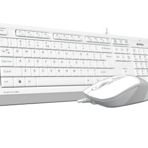 A4 TECH F1010 Q USB BEYAZ TR MM KLAVYE+OPT MOUSE