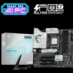 MSI B860M GAMING PLUS WIFI SOKET 1851 DDR5 8600MHZ(OC) 3xM.2 1x TB4 HDMI DISPLAY 5G LAN WIFI 7 mATX