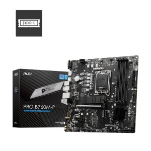 MSI PRO B760M-P DDR5 6800MHz(OC) M.2 HDMI mATX 1700p